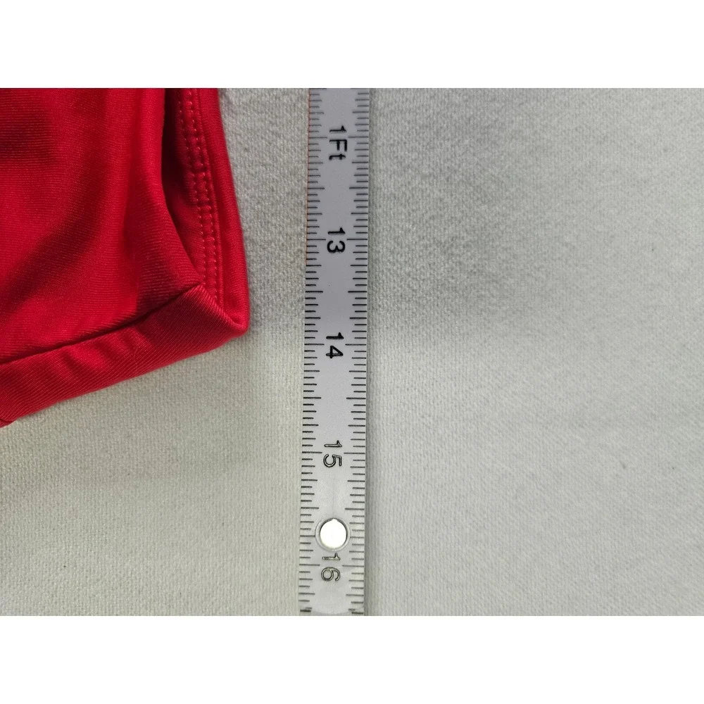 Nike Court Dri-FIT Tennis Skort Womens Medium Red White Athletic Skirt Active